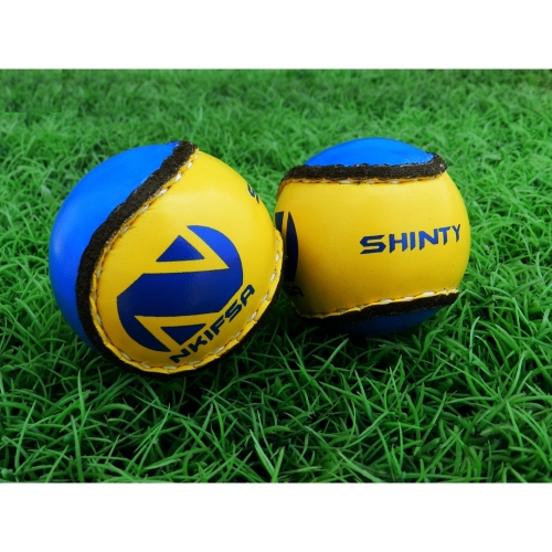 Blue & Yellow Shinty Ball