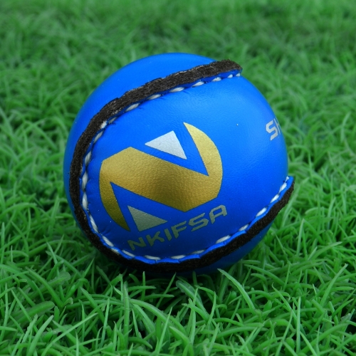Blue shinty ball
